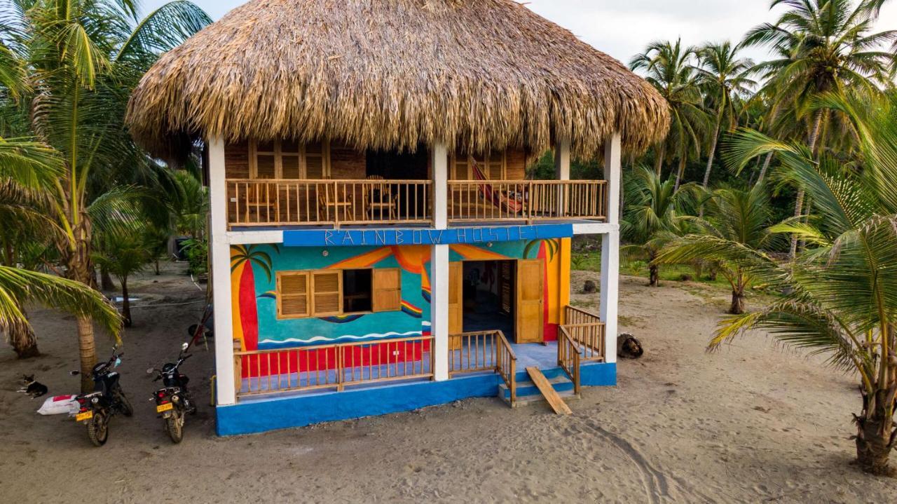 Rainbow Hostel San Bernardo del Viento Exteriör bild